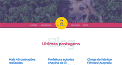 Desktop Screenshot of celebridadeviralata.com.br